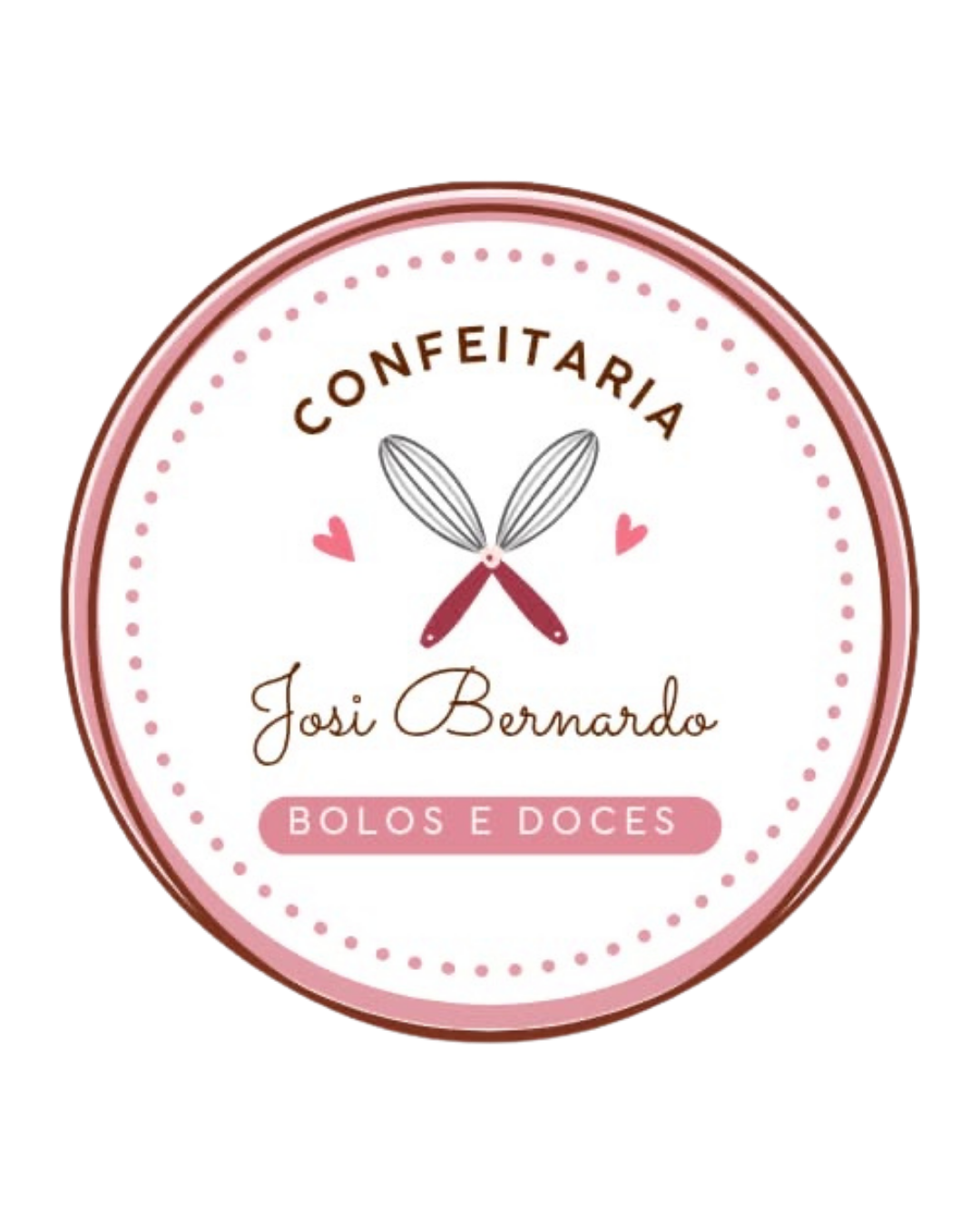 Logomarca Confeitaria Josi Bernardo
