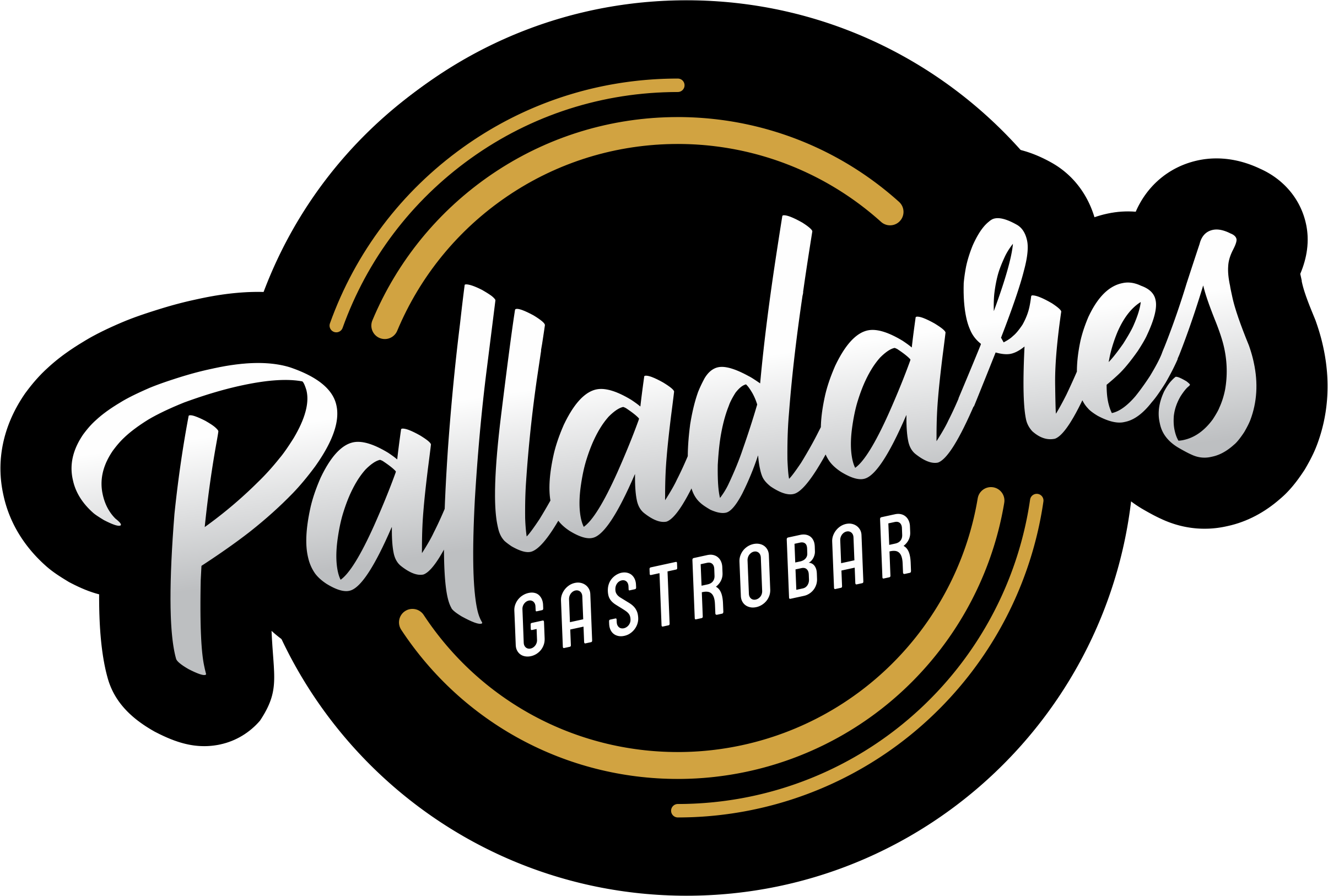 Logomarca Palladares Gastrobar