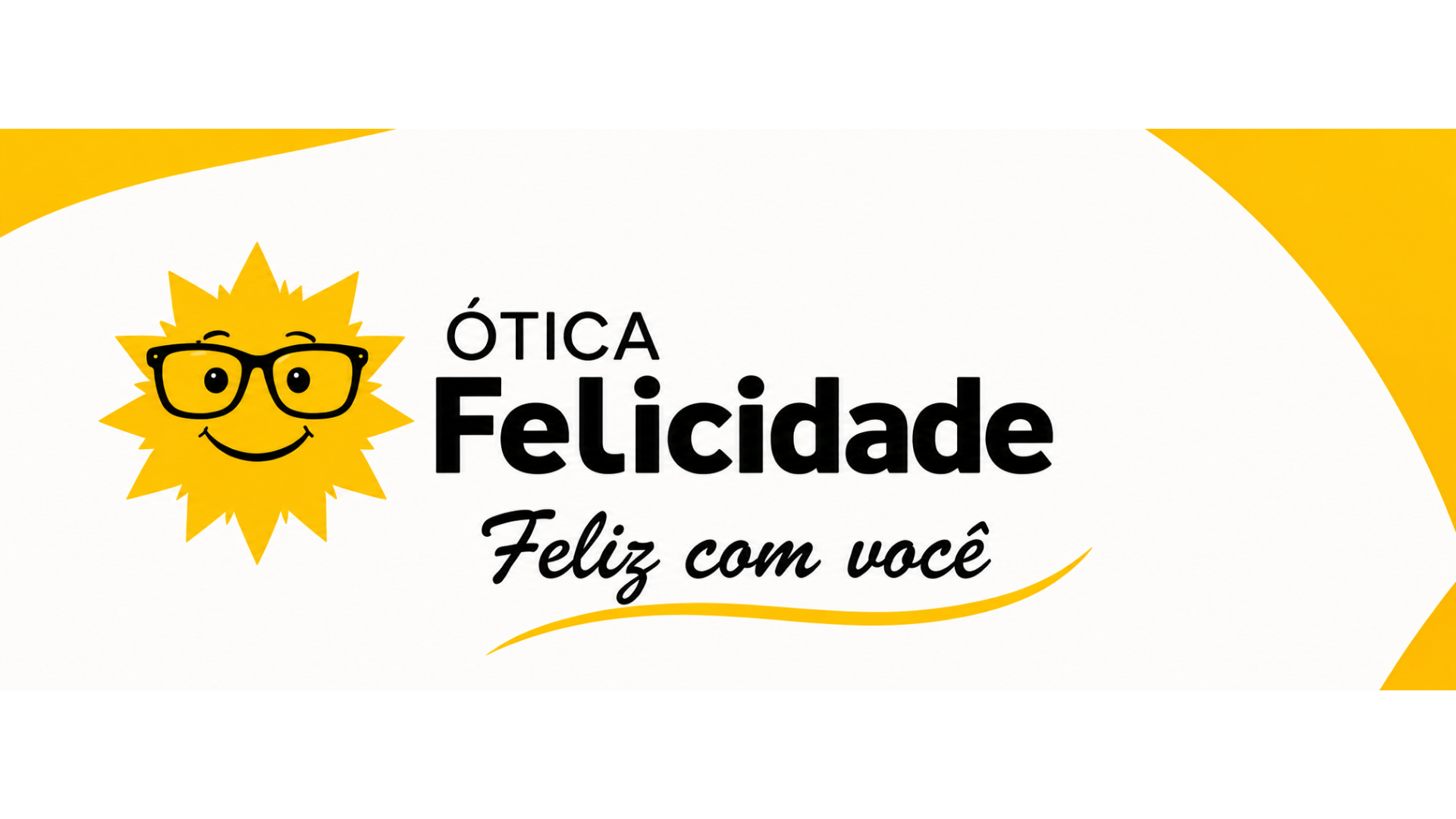 Logomarca Ótica Felicidade
